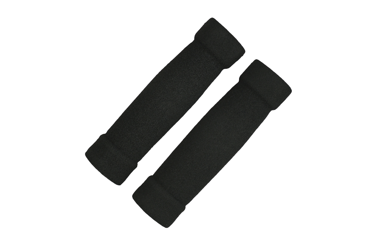 Грипсы MTB HL-GR03, 130мм, мягкие, черные