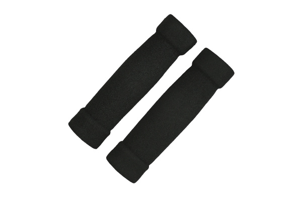 Грипсы MTB HL-GR01, 130мм, мягкие, черные