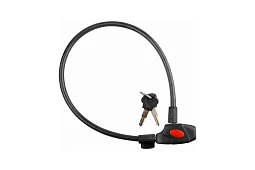 Замок противоугонный STELS 84320 12x650мм(25"), 2 ключа,трос